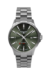 Bauhaus Aviation GMT grün 