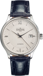 Davosa Classic Automatic cremefarben, Guilloche