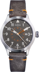 Davosa Neoteric Pilot braun / orange Akzente - %SALE%