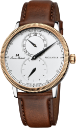 Jean Marcel Regulateur bicolor silber 