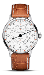 Meistersinger Pangaea Day Date 365 weiß