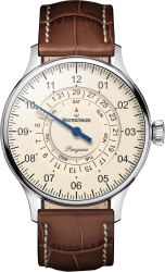 Meistersinger Pangaea Day Date ivory 