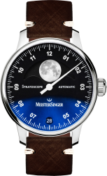 Meistersinger Stratoscope black - blue - %SALE%