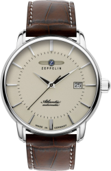 Zeppelin Atlantic, beige, nachts leuchtend